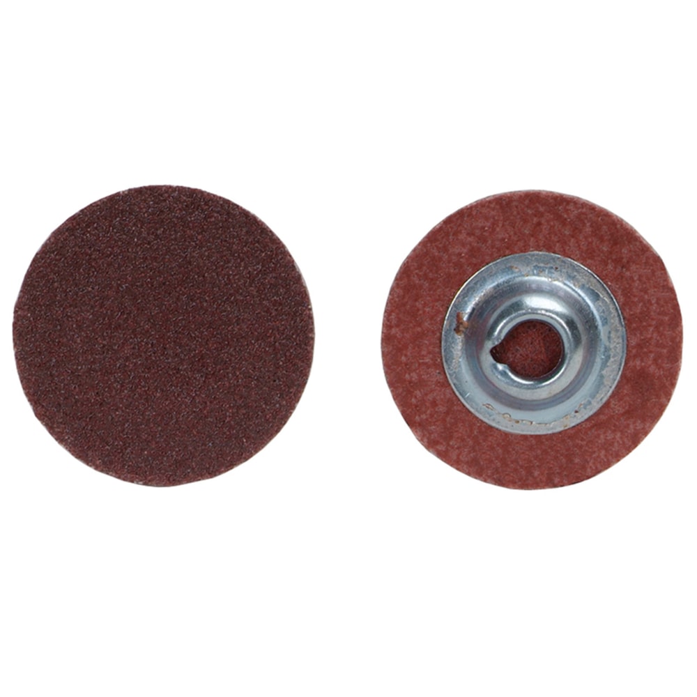 Merit 3" TS Type II Coarse P60 Aluminum Oxide Abrasive Quick-Change Cloth Disc