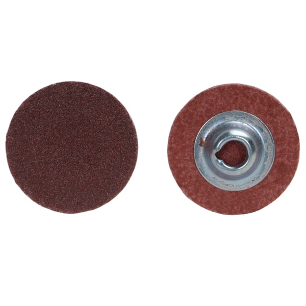 Merit 3" TS Type II Coarse P60 Aluminum Oxide Abrasive Quick-Change Cloth Disc
