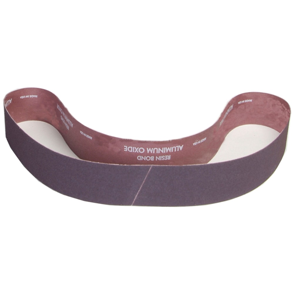 Metalite R228 6"W x 48"L Fine 180G Aluminum Oxide Abrasive Cloth Narrow Benchstand Belt