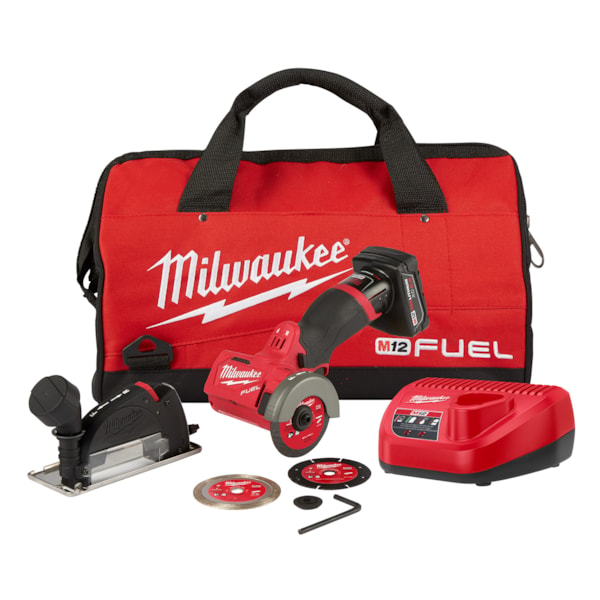 M12 FUEL™ Cordless Brushless 3" Compact Cut-Off Tool Kit