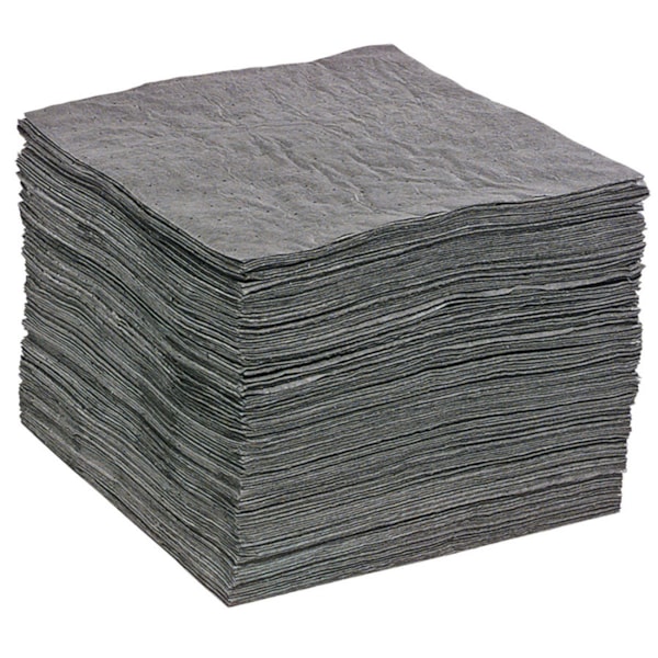 Commnder™ 15" x 19" Single Weight Universal Sorbent Pads 200/Bale & 28.1 gal. Capacity/Bale