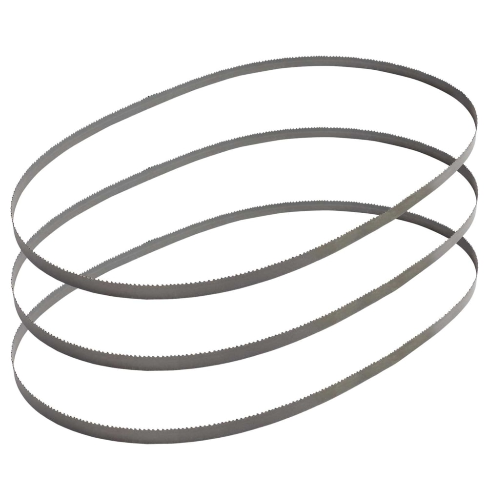 Compact 35 3/8" Medium Metal 18 TPI Portable Band Saw Blades, 3/Pack