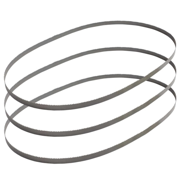 Compact 35 3/8" Medium Metal 18 TPI Portable Band Saw Blades, 3/Pack