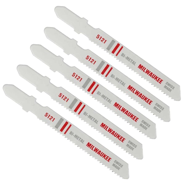 3" T-Shank 18TPI Metal Cutting Jig Saw Blades 5/Pack