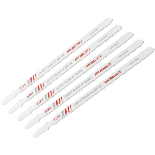 5 1/4" T-Shank 14TPI Metal Cutting Jig Saw Blades 5/Pack