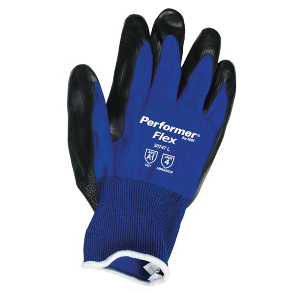 Rubber Latex Palm Coated Polyester Gloves