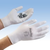 Polyurethane Coated White Nylon Gloves thumbnail 3