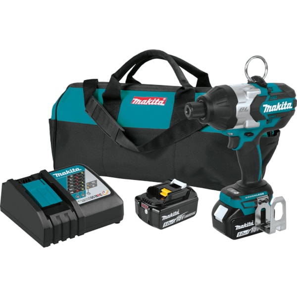 18V LXT® Lithium-Ion Brushless Cordless High Torque 7/16" Hex Impact Wrench Kit
