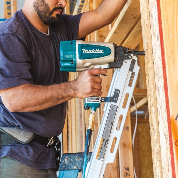 21º Full Round Head 3 1/2" Pneumatic Air Framing Nailer