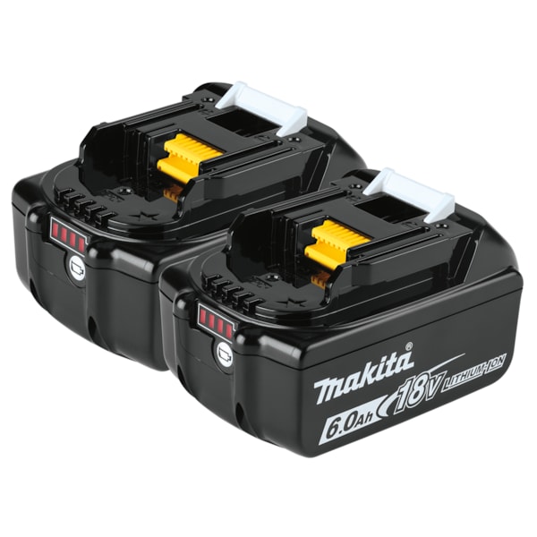 18V LXT® Lithium-Ion 6.0Ah Battery 2/Pack