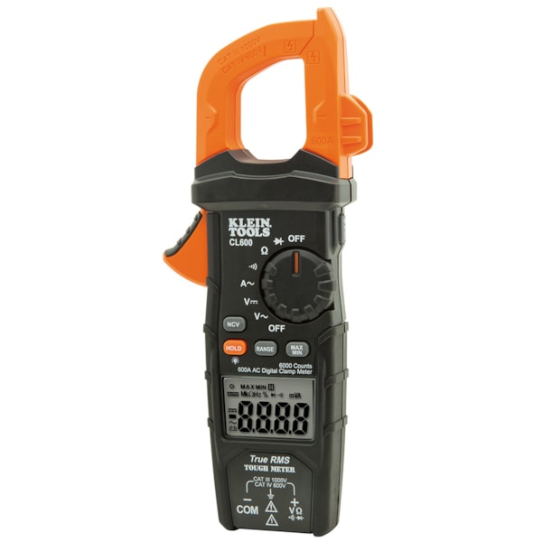 600A AC Auto-Ranging Digital TRMS Clamp Meter Kit