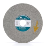 EXL Deburring Convolute Wheel, 6 in x 1/2 in x 1 in 8S FIN, 4 per case thumbnail 2