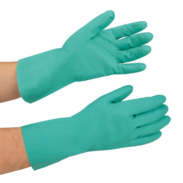 13", 11 Mil, Green Nitrile Gloves 12/Pack