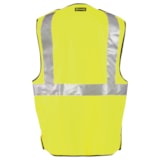 5.5 Cal ARC Class 2 Hi-Vis Premium Flame Resistant Solid 5-Point Breakaway Safety Vest thumbnail 2