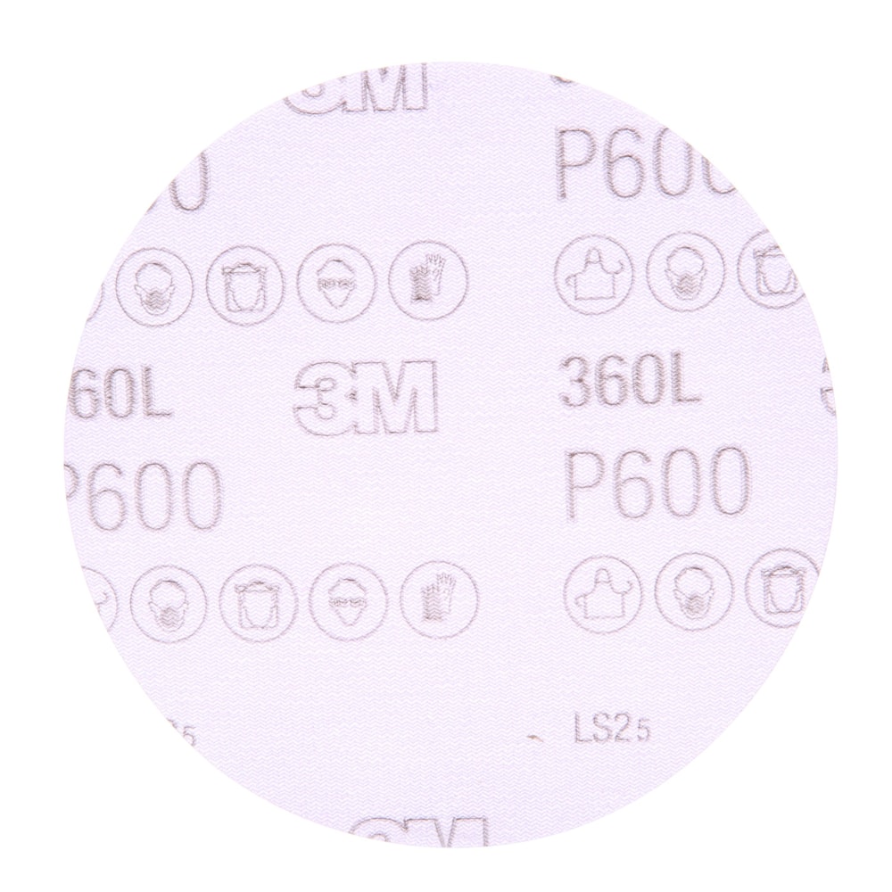 Hookit™ Film Disc 360L, 5 in x NH P600, 100 per inner 500 per case