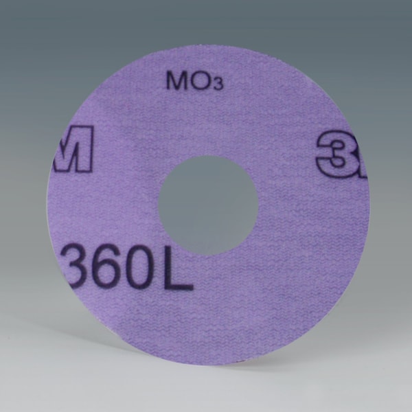 Hookit™ Film Disc 360L, 3 in x 7/8 in P800, 100 per inner 1000 per case