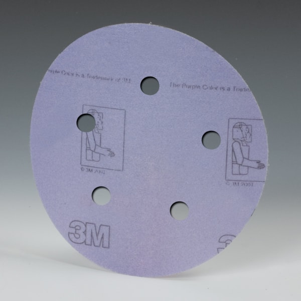 Hookit™ Film D/F Disc 360L, 5 in x NH 5 Holes P500, 100 per inner 500 per case