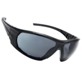 Foam Lined Gray Anti-Fog Lens Safety Glasses thumbnail 2