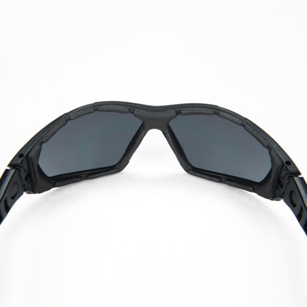 Foam Lined Gray Anti-Fog Lens Safety Glasses