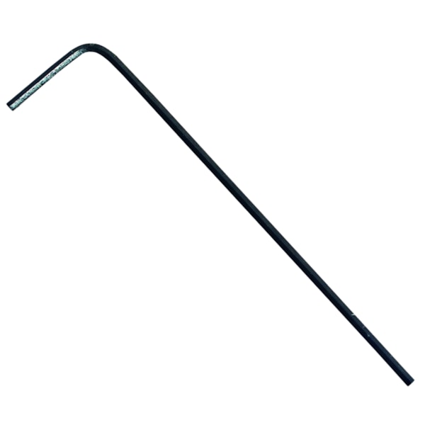 Hex Key, 3/8" Tip, 1 3/8"n Short, 4 1/4" Long Standard Arm, Heat Treated Steel Blade
