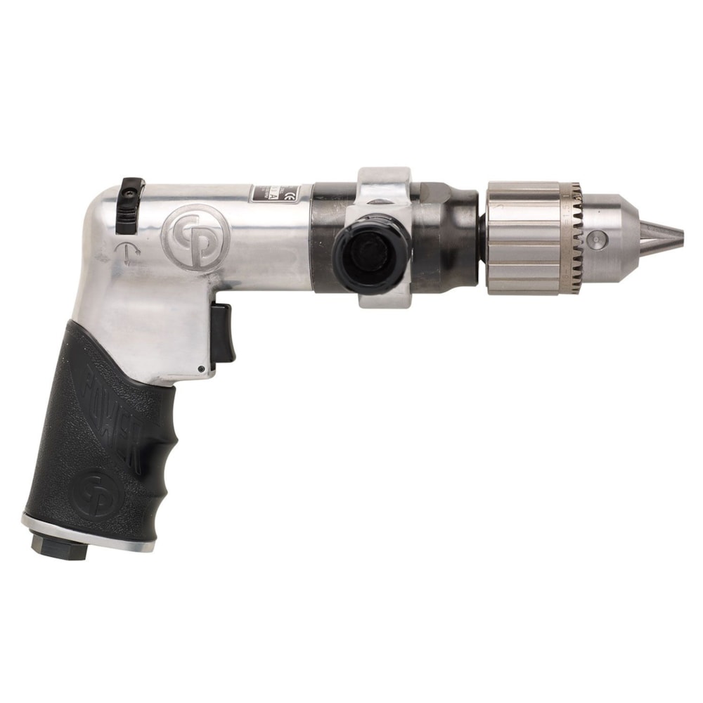 1/2" Reversible 500 RPM Pistol Grip Pneumatic Air Drill