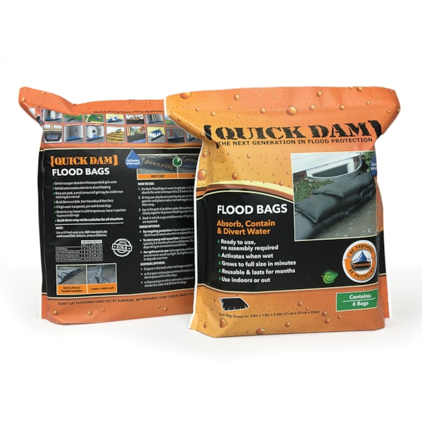 12" x 24" Water Activated Flood Bags 6/Bag