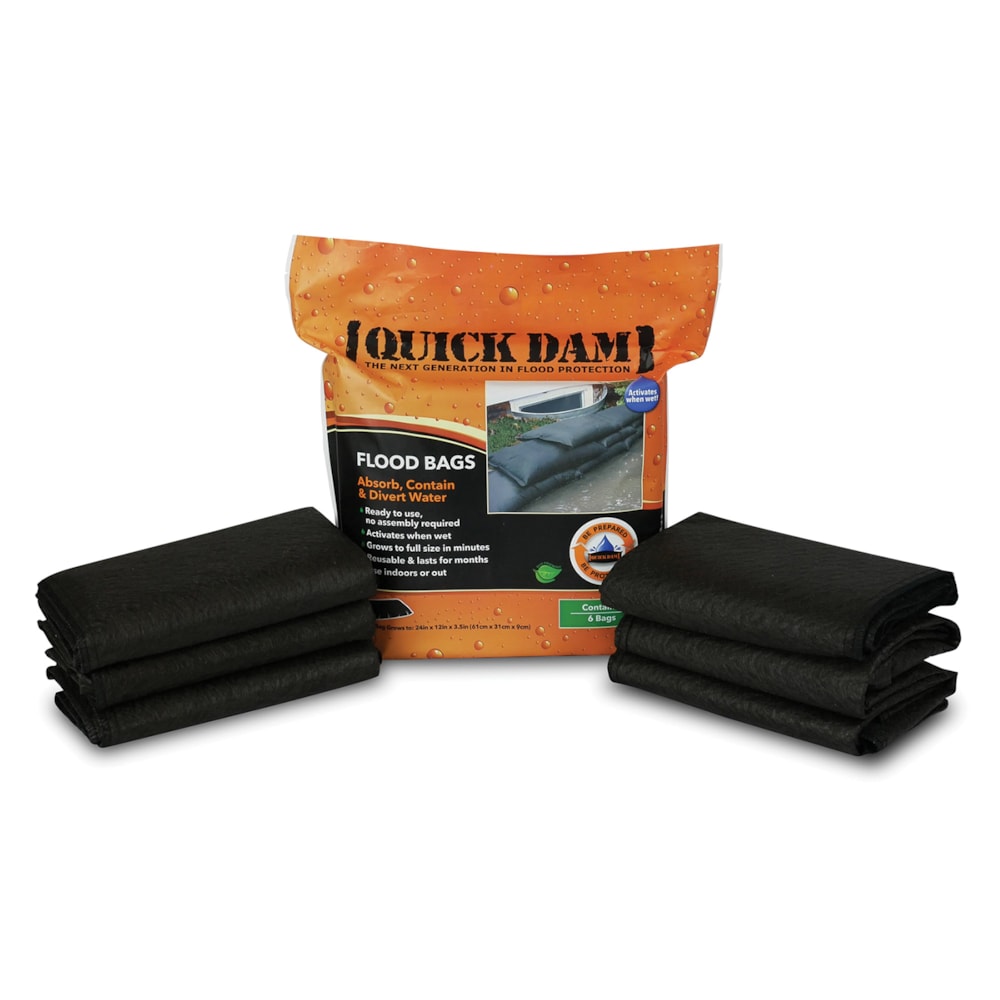 12" x 24" Water Activated Flood Bags 6/Bag