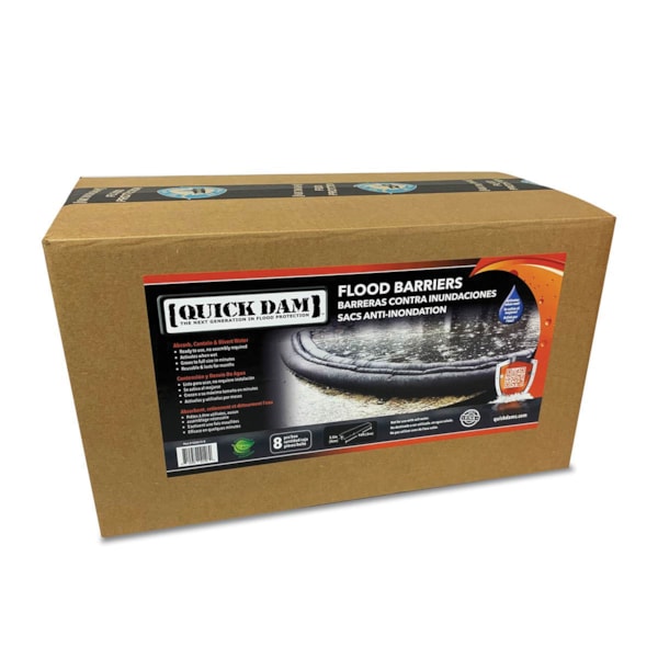 10' Water Activated Flood Barrier 8/Box