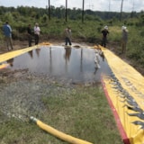 14" x 30' Portable Self-Rising Water-Gate WL thumbnail 4