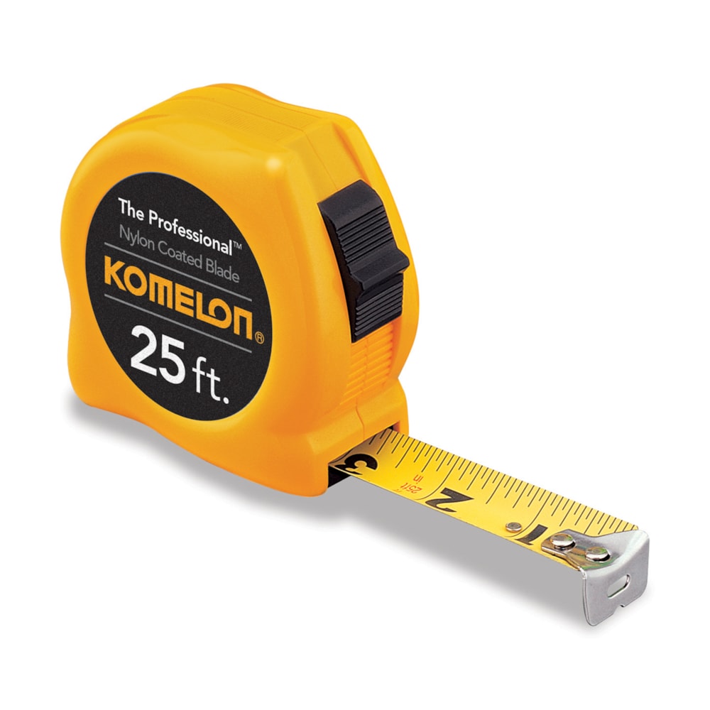 1" The Professional™ Yellow Case & Steel Blade Tape Measure