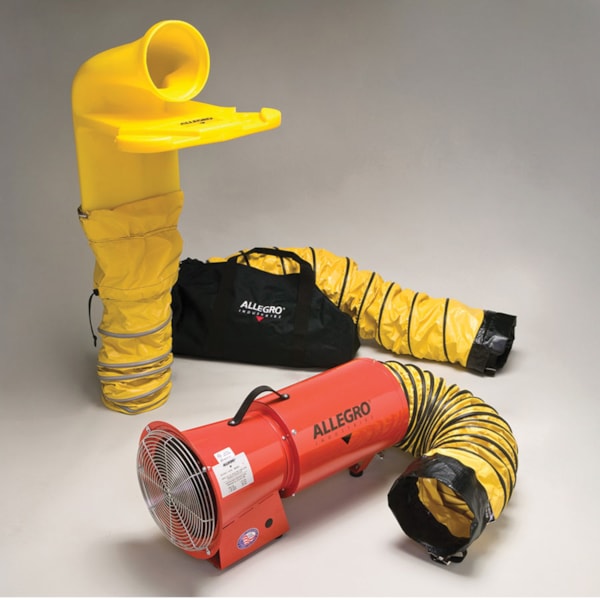 8" AC Axial Blower Confined Space Ventilation System