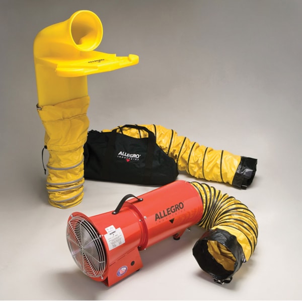 8" DC Axial Blower Confined Space Ventilation System