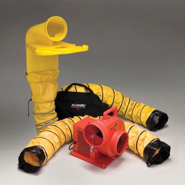 8" High Output Centrifugal Blower Confined Space Ventilation System