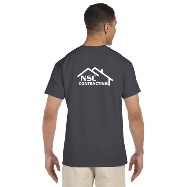 Ultra Cotton® 6 oz. Color Pocket T-Shirt, Custom Product Add Your Logo