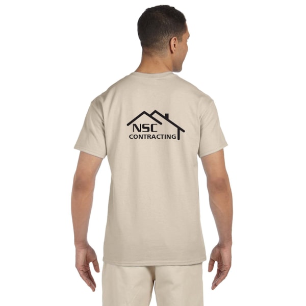 Ultra Cotton® 6 oz. Color Pocket T-Shirt, Custom Product Add Your Logo