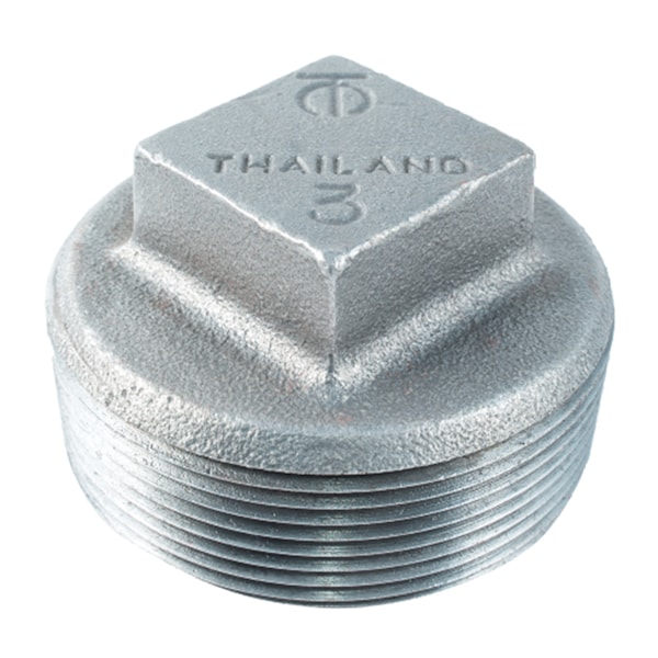 Malleable Iron Plug Pipe Fitting , MNTP