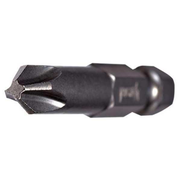 6" Phillips Power Bit, #2 Tip, Gunmetal Grey Finish