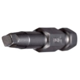 6" Square Power Bit, #2 Tip, Gunmetal Grey Finish thumbnail 2