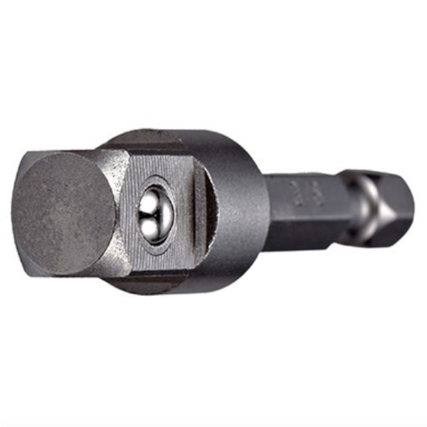 3/8" x 2" Ball Lock Male Socket Adapter, Gunmetal Grey Finish
