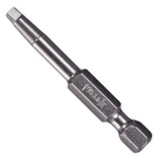 2" Square Power Bit, #2 Tip, Gunmetal Grey Finish thumbnail 1