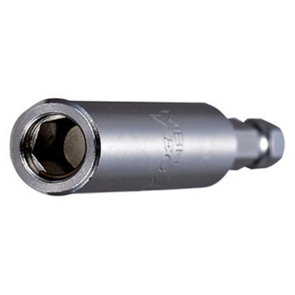 1/4" Hex x 3" OAL Stainless Steel Magnetic Bit Holder with C-Ring