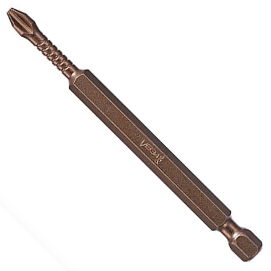 Impactech® 6"  Phillips Power Bit, #2 Tip, Gunmetal Bronze Finish