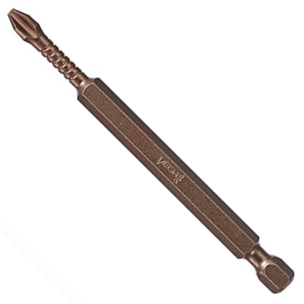Impactech® 6"  Phillips Power Bit, #2 Tip, Gunmetal Bronze Finish
