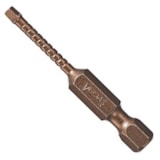 Impactech® 2-3/4" Square Power Bit, #2 Tip, Gunmetal Bronze Finish thumbnail 1