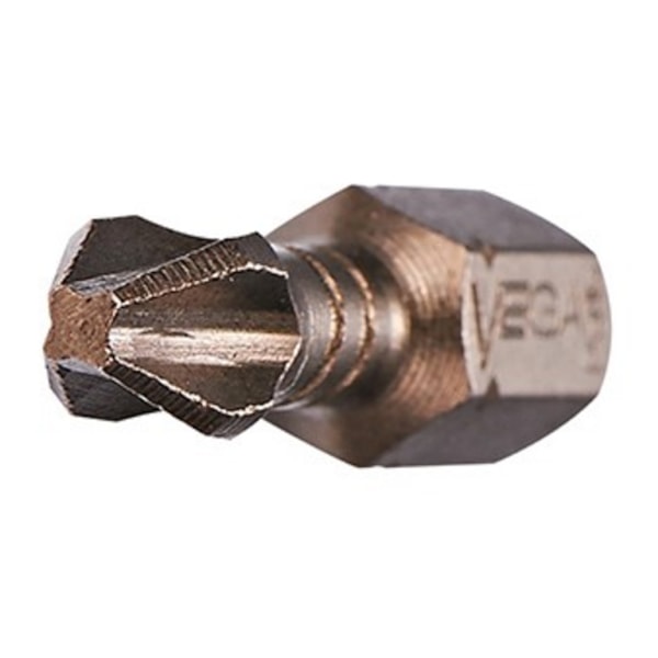 Impactech® 1" Phillips Insert Bit, #2 Tip, Gunmetal Bronze Finish