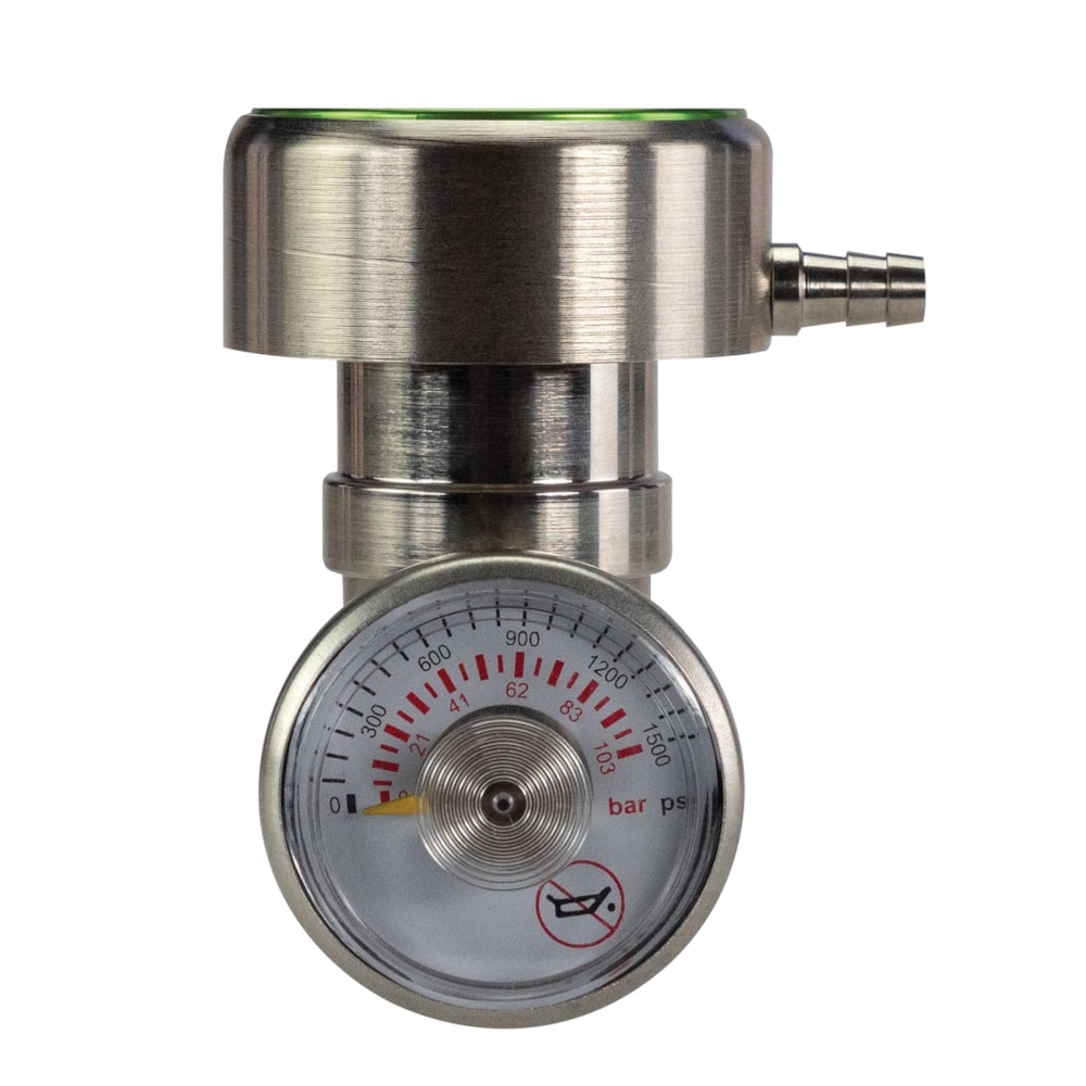 Aluminum Demand Flow Calibration Gas Regulator