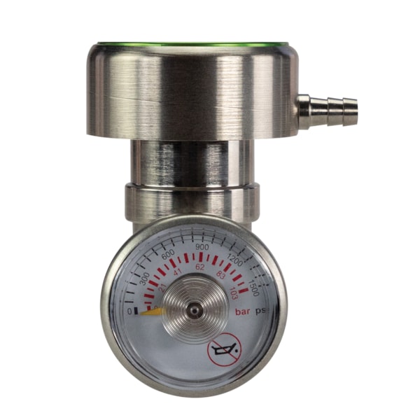 Aluminum Demand Flow Calibration Gas Regulator