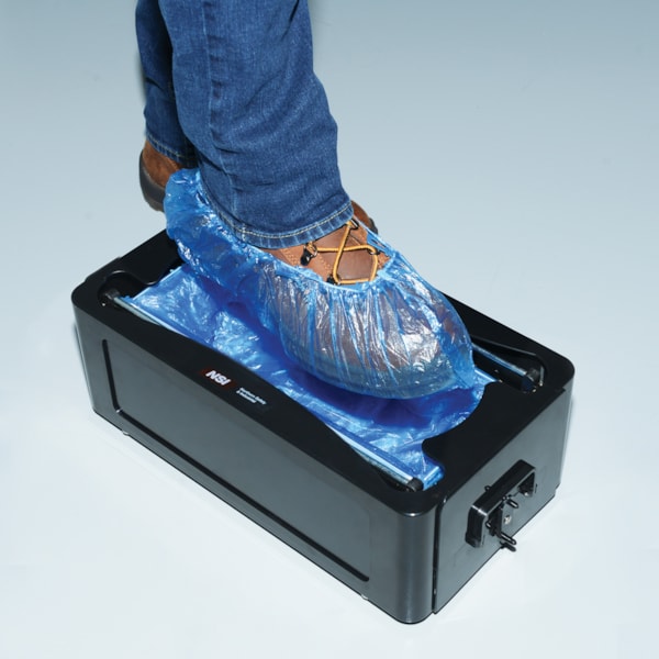 Hands Free Shoe Cover Dispenser