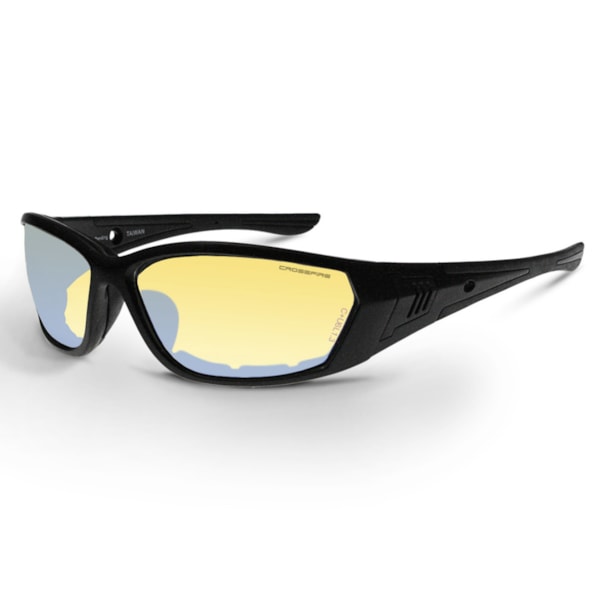  710 Indoor Outdoor Anti-Fog Lens & Black Matte Frame Foam Lined Safety Glasses