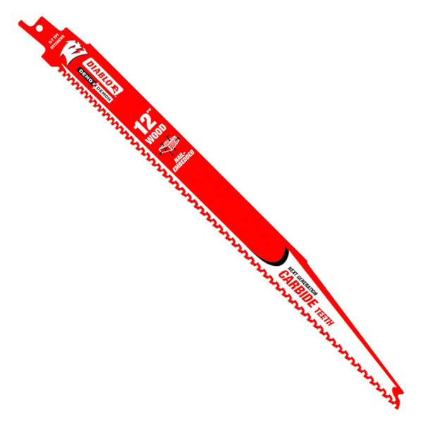 12" Carbide Recip Blade for Nail-Embedded Wood 3/Pack